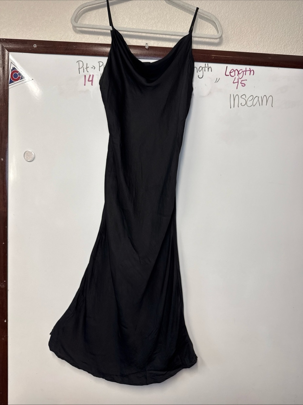 Young Fabulous & Broke slip maxi dress  black